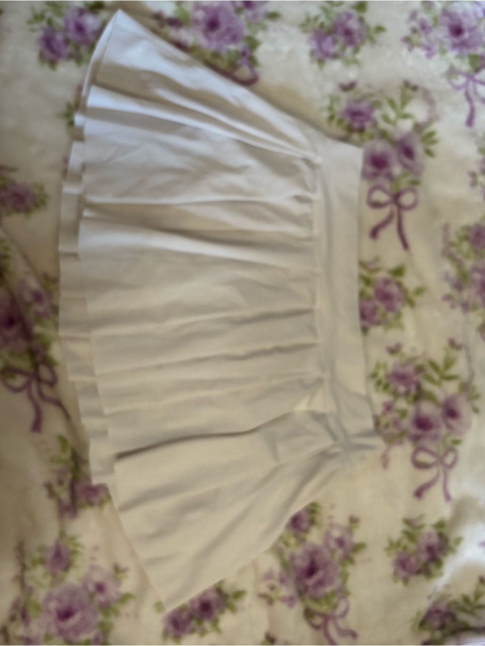 wild fable White Pleated Mini Skirt